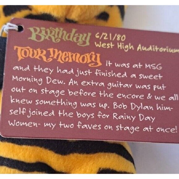 Samson Bear Grateful Dead Plush Doll Lil Samson Collectible Novelty Beanie Gift - Picture 5 of 5